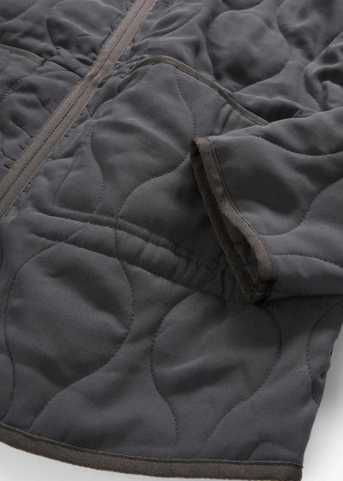 bonprix Jacken & Mäntel|Bekleidung·Hosen^Oversized Steppjacke schiefergrau washed