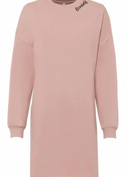 bonprix Kleider|Sweat^Oversized Sweatkleid vintagerosa