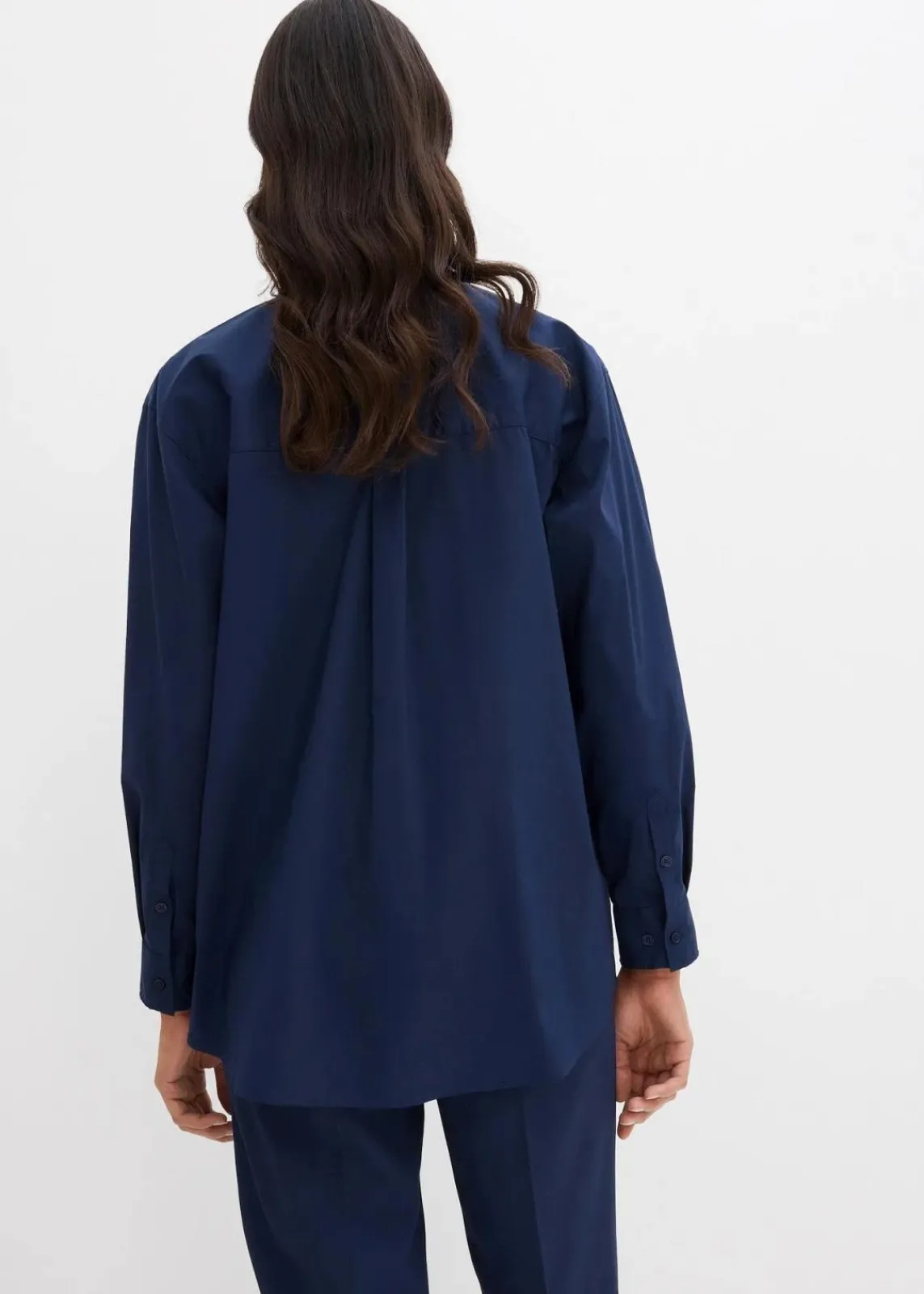 bonprix Blusen & Tuniken^Oversize-Hemd dunkelblau