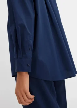 bonprix Blusen & Tuniken^Oversize-Hemd dunkelblau