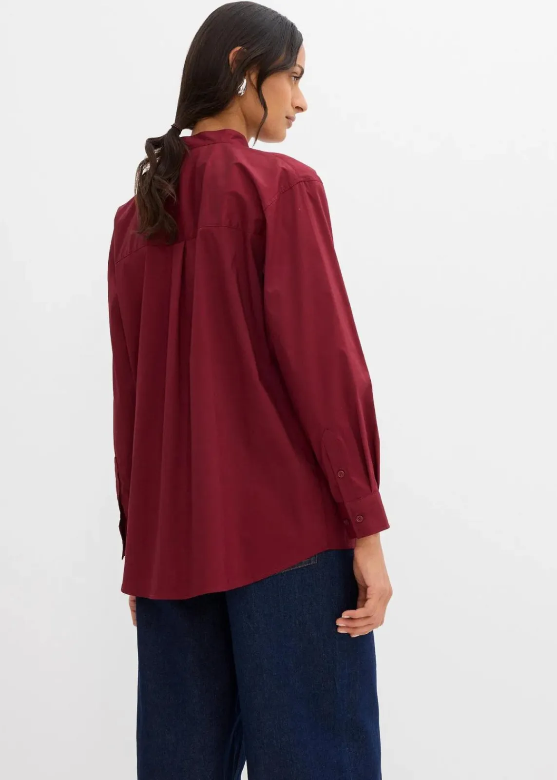 bonprix Blusen & Tuniken^Oversize-Hemd ahornrot