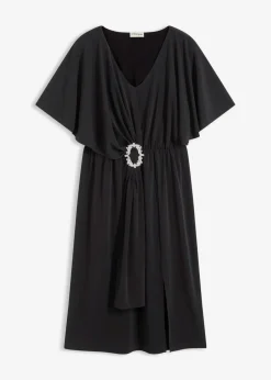 bonprix Bekleidung·Pullover & Strickjacken|Festliche Mode^Oversize-Kleid schwarz