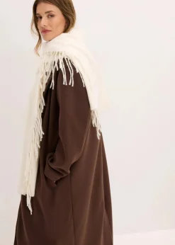 bonprix Jacken & Mäntel|Bekleidung·Hosen^Oversize-Mantel in Wolloptik dunkelbraun