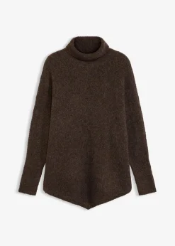 bonprix Pullover & Strickjacken|Strickmode^Oversize-Pullover dunkelbraun