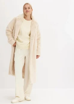 bonprix Bekleidung·Umstandsmode|Bekleidung·Jeans^Oversize-Pullover cremeweiß