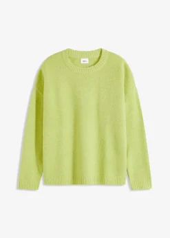 bonprix Bekleidung·Umstandsmode|Bekleidung·Jeans^Oversize-Pullover mintgrün