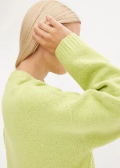 bonprix Bekleidung·Umstandsmode|Bekleidung·Jeans^Oversize-Pullover mintgrün