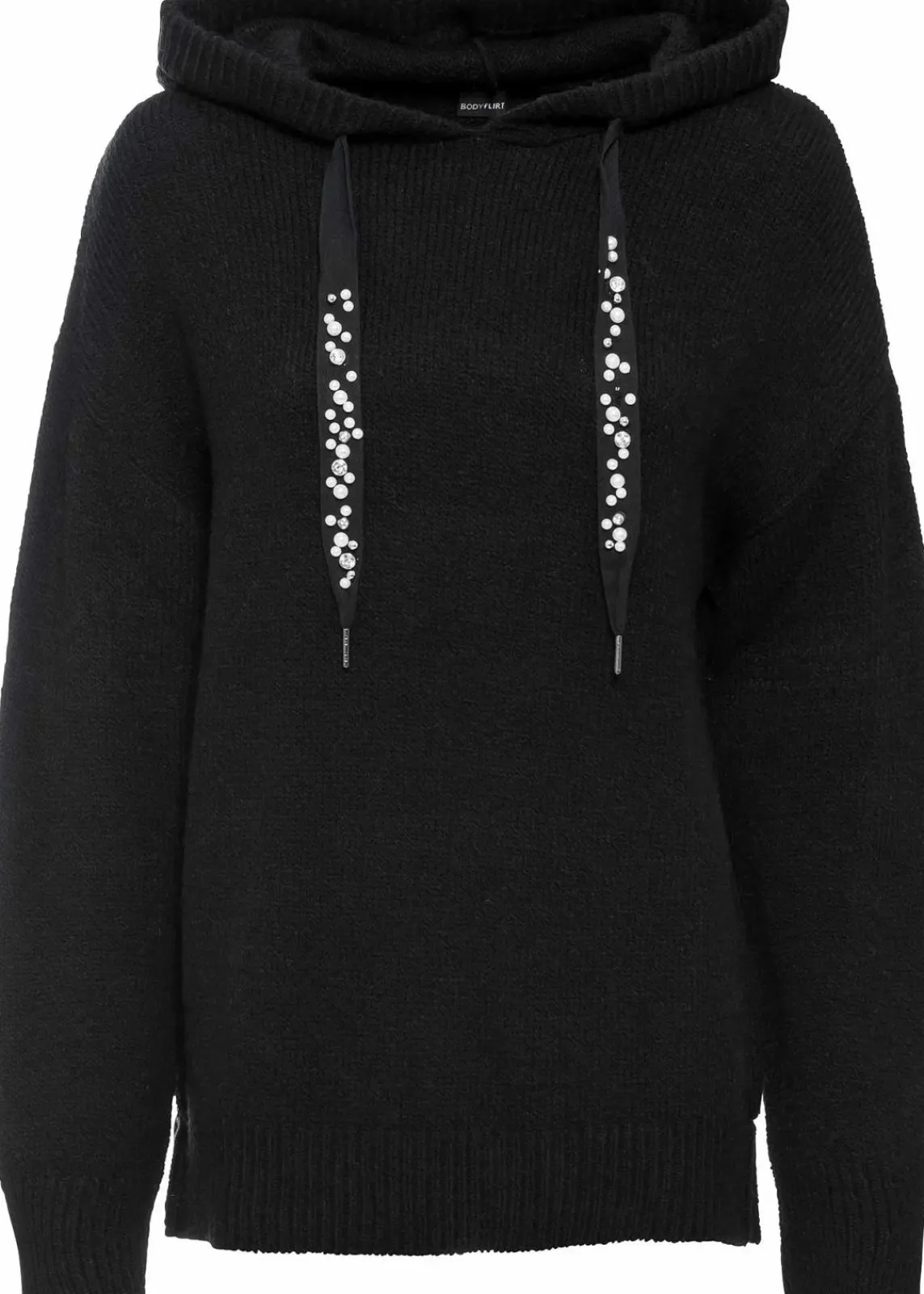 bonprix Bekleidung·Umstandsmode|Pullover & Strickjacken^Oversize-Pullover schwarz