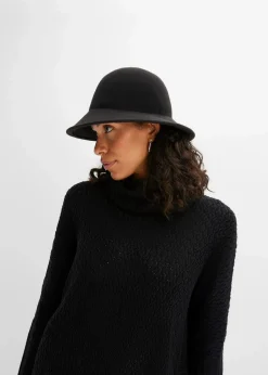 bonprix Pullover & Strickjacken|Strickmode^Oversize-Pullover schwarz