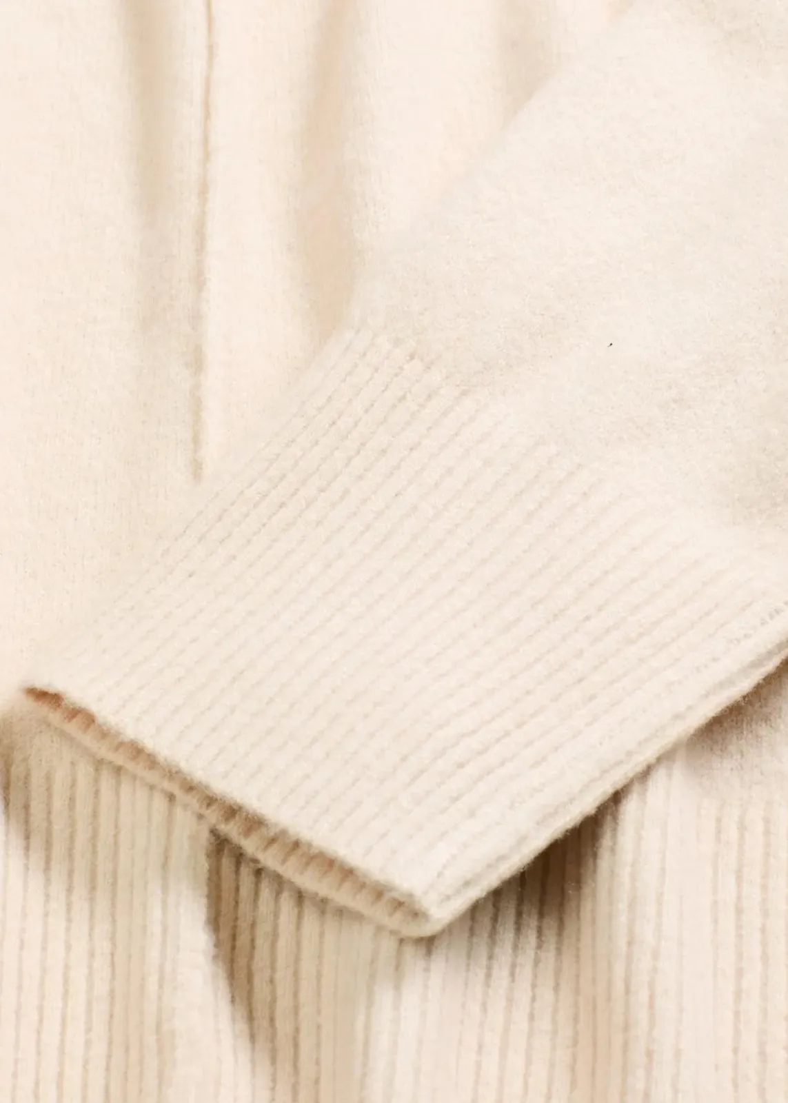 bonprix Bekleidung·Umstandsmode|Bekleidung·Jeans^Oversize-Pullover kieselbeige meliert