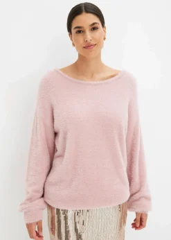 bonprix Pullover & Strickjacken|Bekleidung·Jeans^Oversize-Pullover aschrosa