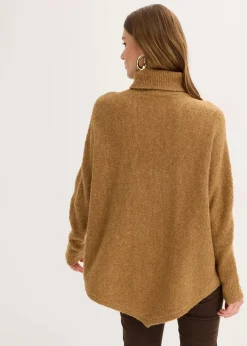 bonprix Strickmode|Pullover & Strickjacken^Oversize-Pullover cognac braun
