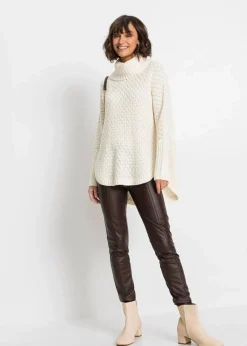 bonprix Strickmode|Pullover & Strickjacken^Oversize-Pullover cremeweiss