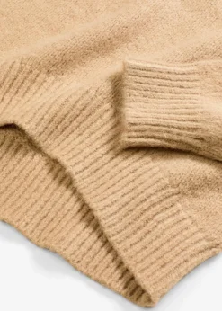bonprix Bekleidung·Umstandsmode|Bekleidung·Jeans^Oversize-Pullover hellkhaki meliert