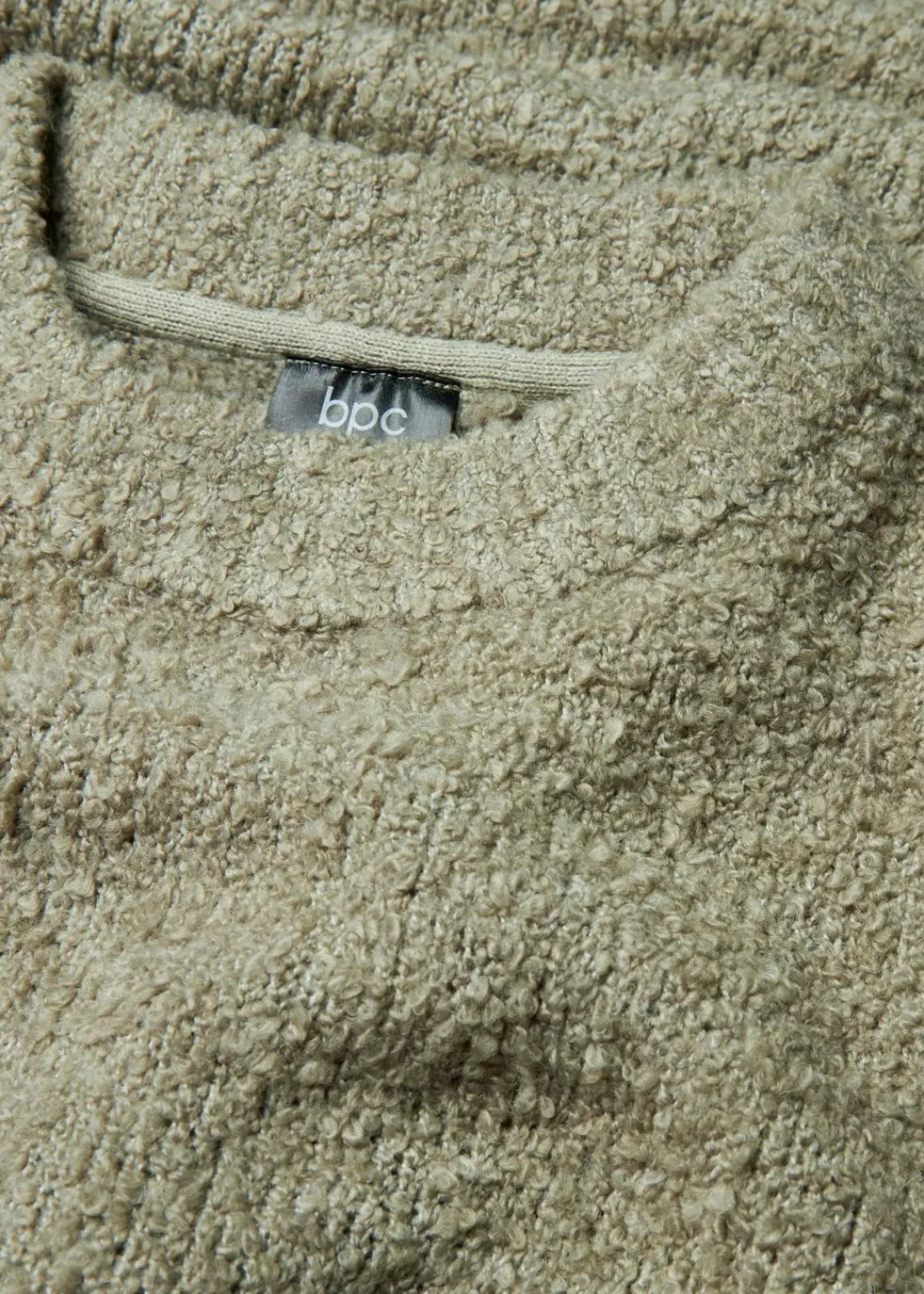 bonprix Pullover & Strickjacken|Bekleidung·Jeans^Oversize-Pullover aus Flauschgarn seegras