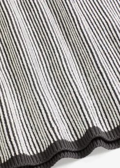 bonprix Bekleidung·Umstandsmode|Strickmode^Oversize-Pullover mit Stehkragen schiefergrau meliert