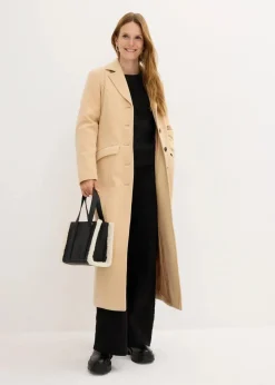 bonprix Bekleidung·Umstandsmode|Bekleidung·Jeans^Oversize-Pullover mit Zopfmuster schwarz