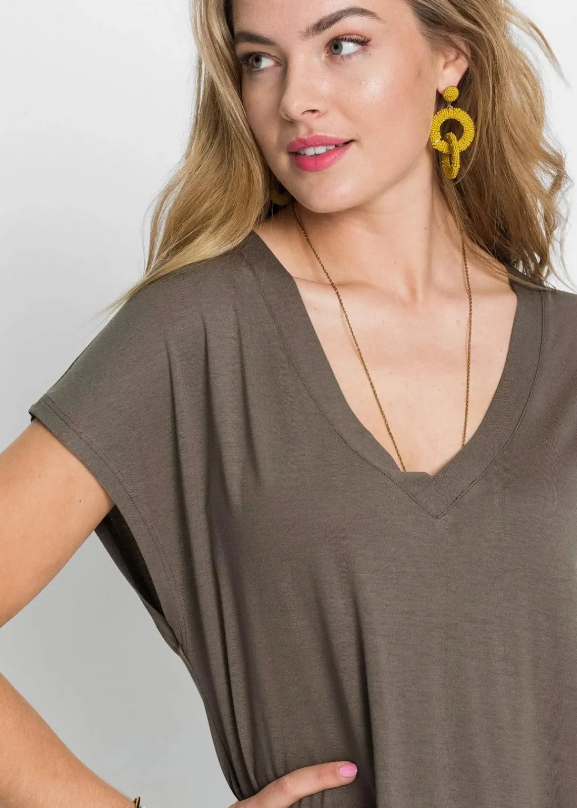 bonprix Shirts & Tops|Nachhaltigere Materialien^Oversize-Shirt helloliv