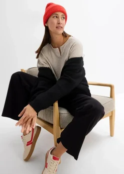 bonprix Shirts & Tops^Oversize-Shirt steingrau