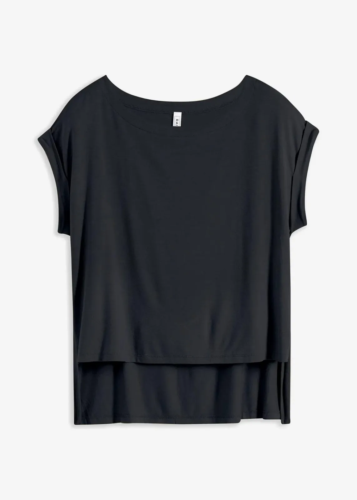 bonprix Shirts & Tops^Oversize-Shirt aus fließender Viskose schwarz