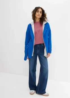 bonprix Basics|Shirts & Tops^Oversize-Shirt aus reiner schwerer Bio-Baumwolle softbeere