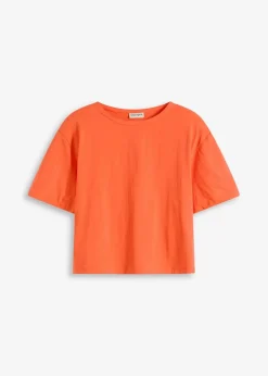 bonprix Nachhaltigere Materialien|Shirts & Tops^Oversize-Shirt aus reiner Bio-Baumwolle mango