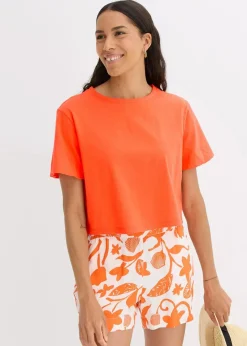 bonprix Nachhaltigere Materialien|Shirts & Tops^Oversize-Shirt aus reiner Bio-Baumwolle mango