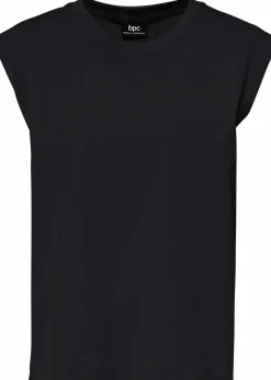 bonprix Nachhaltigere Materialien|Shirts & Tops^Oversize-Shirt aus reiner Bio-Baumwolle schwarz