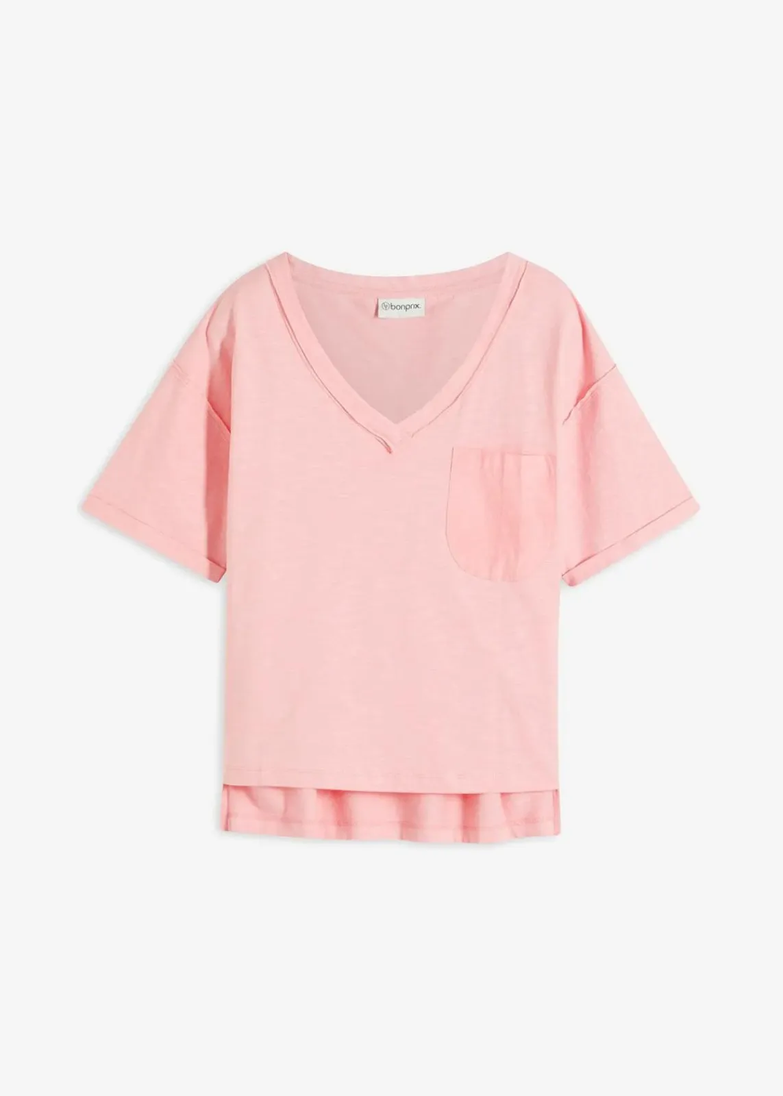 bonprix Shirts & Tops^Oversize-Shirt aus reiner Baumwolle softrosa