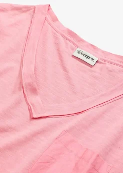 bonprix Shirts & Tops^Oversize-Shirt aus reiner Baumwolle softrosa