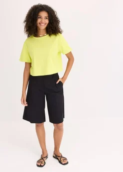 bonprix Shirts & Tops|Nachhaltigere Materialien^Oversize-Shirt aus reiner Bio-Baumwolle zitrusgelb