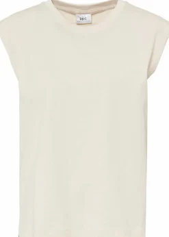 bonprix Bekleidung·Röcke|Basics^Oversize-Shirt aus reiner Bio-Baumwolle kieselbeige