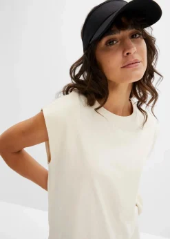 bonprix Bekleidung·Röcke|Basics^Oversize-Shirt aus reiner Bio-Baumwolle kieselbeige