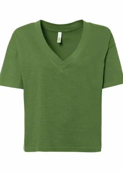 bonprix Nachhaltigere Materialien|Shirts & Tops^Oversize-Shirt aus reiner Bio-Baumwolle forstgrün