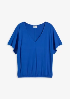 bonprix Shirts & Tops^Oversize-Shirt aus softem Viskose-Mix arktikblau