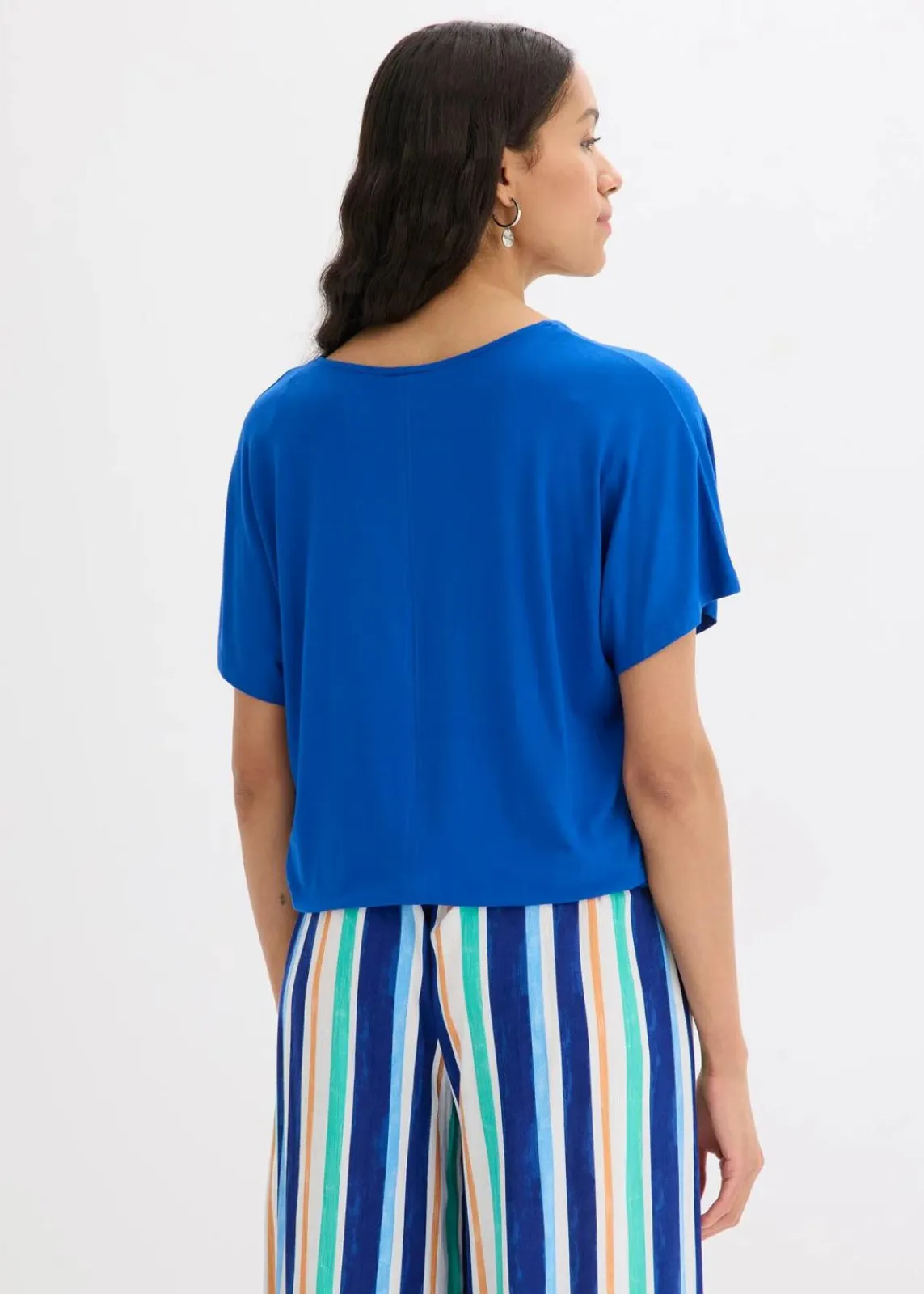 bonprix Shirts & Tops^Oversize-Shirt aus softem Viskose-Mix arktikblau