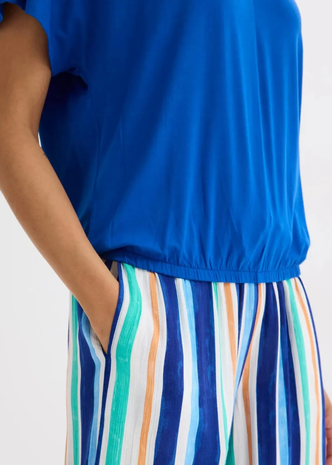 bonprix Shirts & Tops^Oversize-Shirt aus softem Viskose-Mix arktikblau