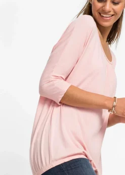 bonprix Shirts & Tops^Oversize-Shirt aus Viskose-Mix altrosa