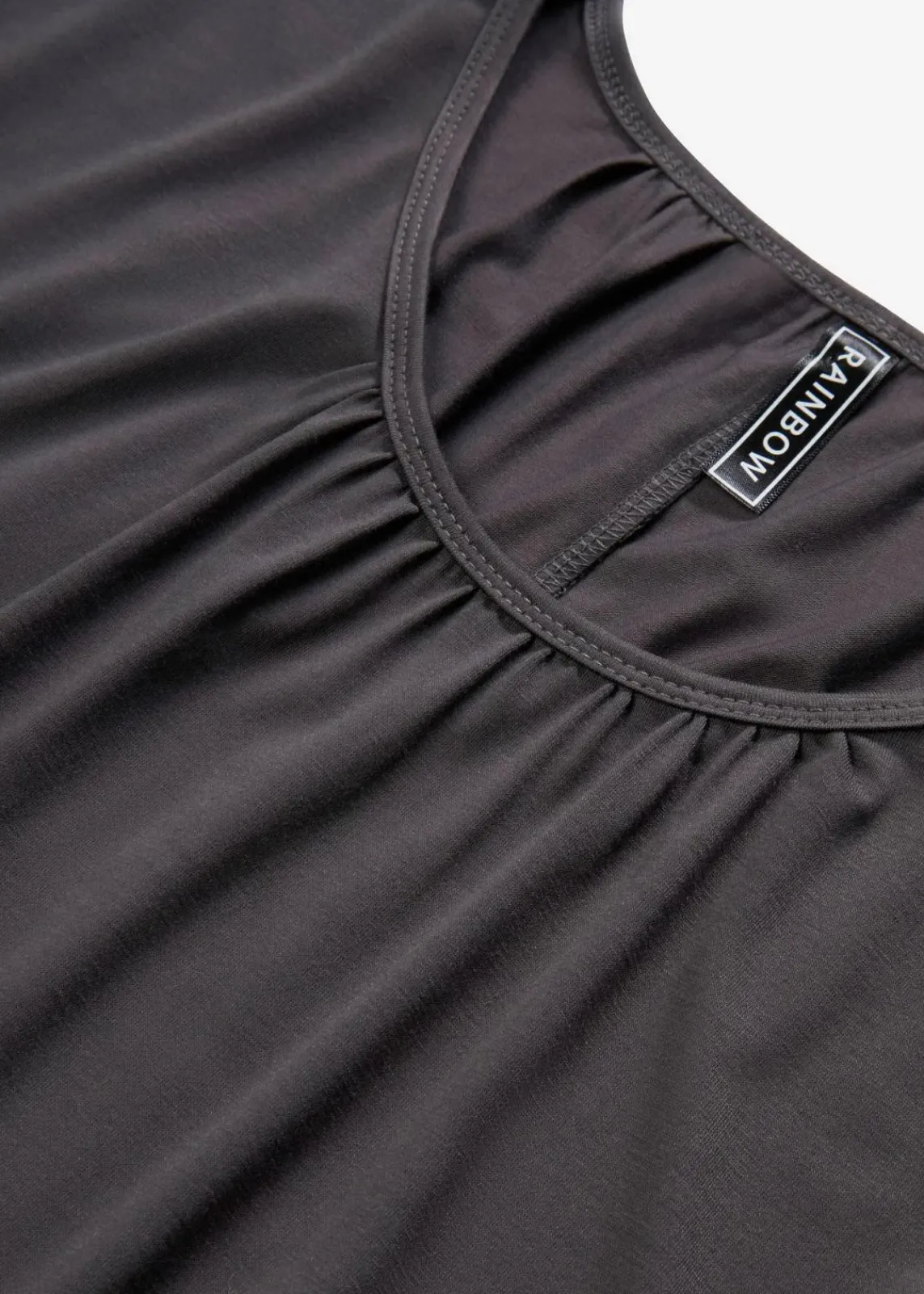 bonprix Shirts & Tops^Oversize-Shirt aus Viskose-Mix schiefergrau