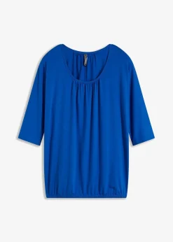 bonprix Shirts & Tops^Oversize-Shirt aus Viskose-Mix arktikblau
