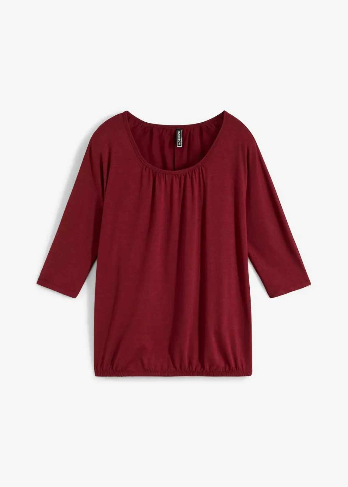 bonprix Shirts & Tops^Oversize-Shirt aus Viskose-Mix bordeaux