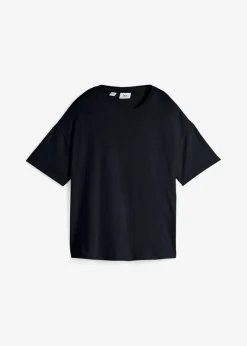 bonprix Bekleidung·Röcke|Basics^Oversize-Shirt mit Druck schwarz