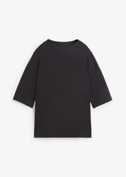 bonprix Shirts & Tops^Oversize-Shirt Shirt aus reiner Bio-Baumwolle schwarz