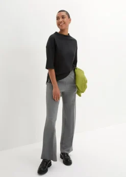 bonprix Shirts & Tops^Oversize-Shirt Shirt aus reiner Bio-Baumwolle schwarz