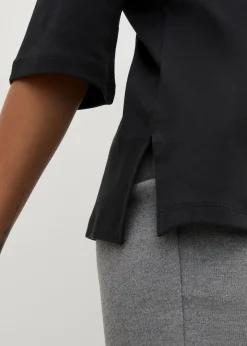 bonprix Shirts & Tops^Oversize-Shirt Shirt aus reiner Bio-Baumwolle schwarz