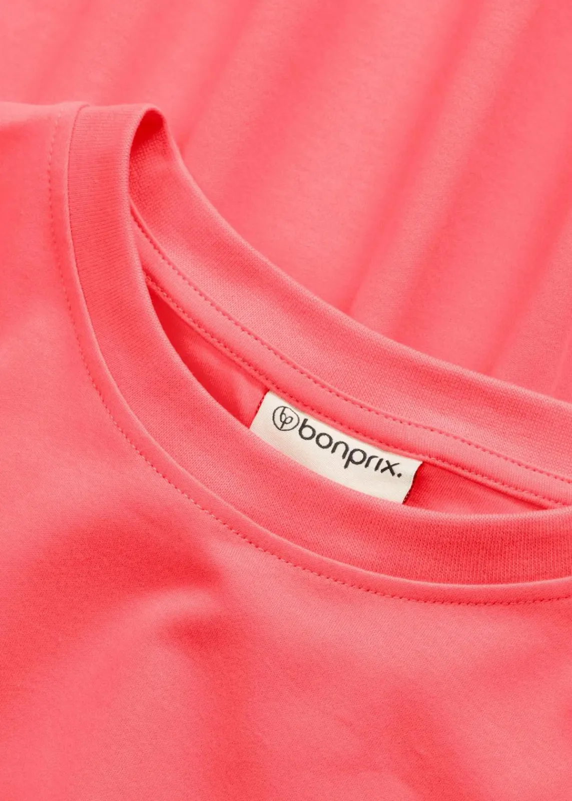 bonprix Bekleidung·Röcke|Bekleidung·Pullover & Strickjacken^Oversize-Shirtkleid aus schwerer Bio-Baumwolle helllachs