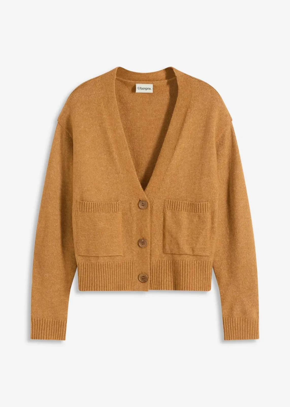 bonprix Bekleidung·Umstandsmode|Strickmode^Oversize-Strickjacke haselnuss