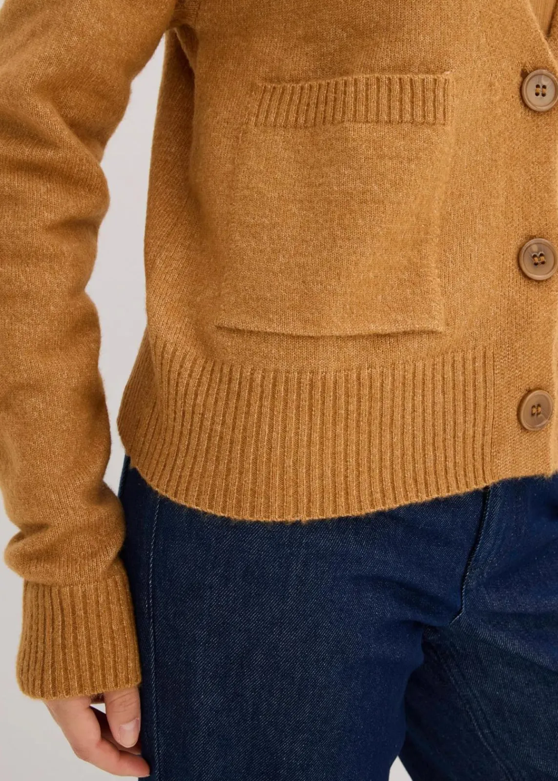 bonprix Bekleidung·Umstandsmode|Strickmode^Oversize-Strickjacke haselnuss