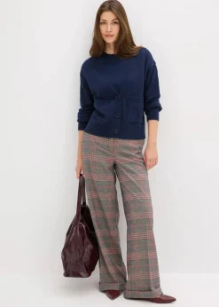 bonprix Bekleidung·Umstandsmode|Strickmode^Oversize-Strickjacke dunkelblau