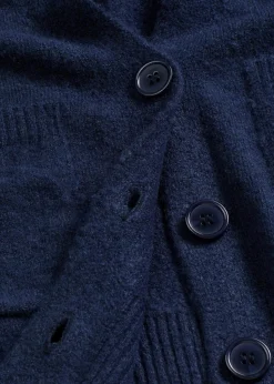 bonprix Bekleidung·Umstandsmode|Strickmode^Oversize-Strickjacke dunkelblau